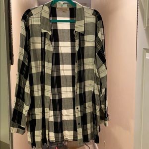 Black and White Flannel